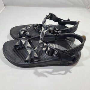 Mens Chaco Z/2 Adjustable Strap Classic Sandals Size: 9 Color: Black Gray